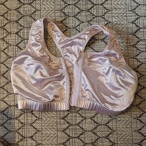 White Enell Racer Bra Size 6